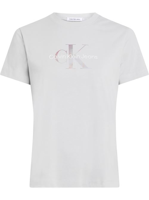 t-shirt CALVIN KLEIN | J20J223264PC8 GRIGIO